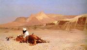 Jean Leon Gerome The Arab and his Steed oil